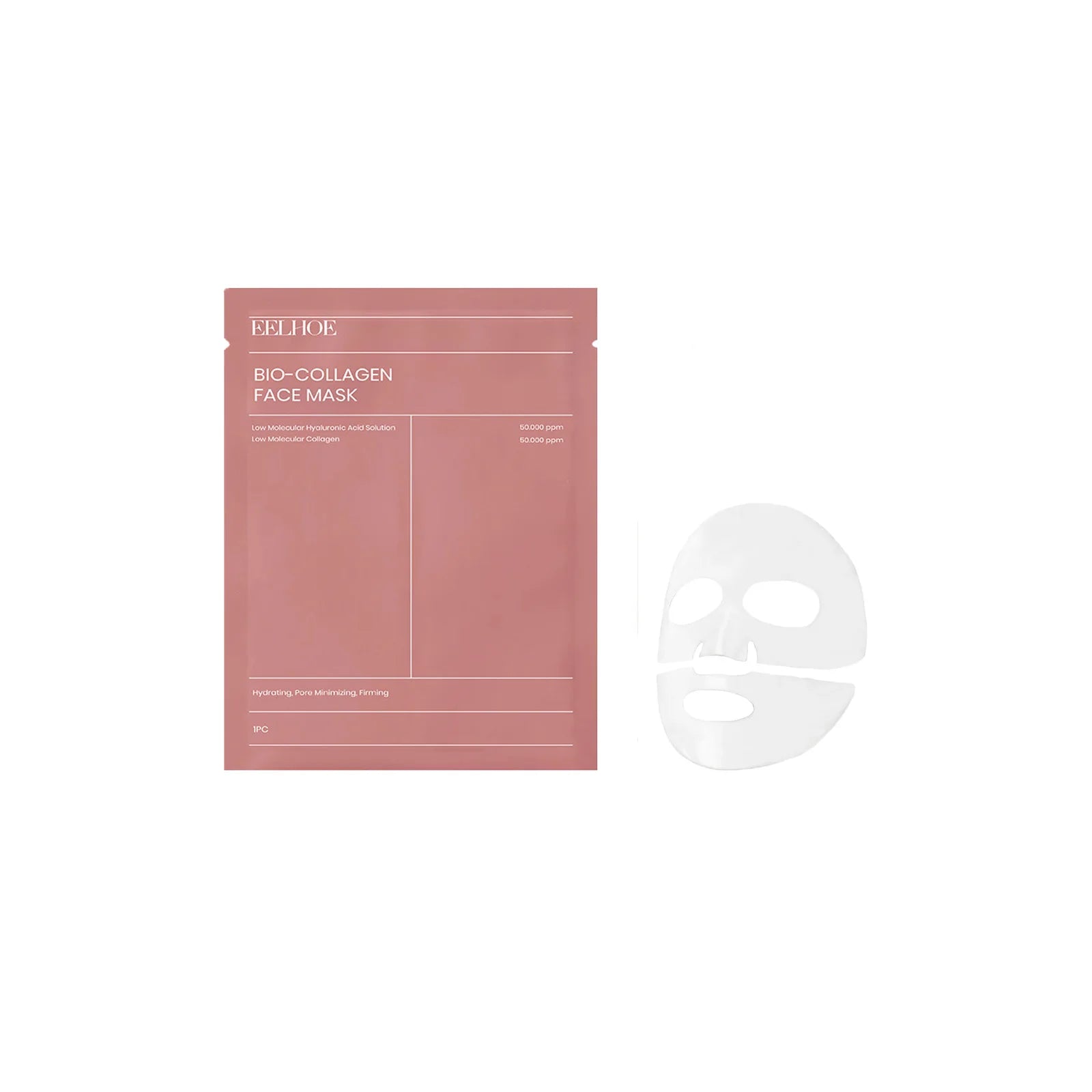 Bio Collagen Face Mask — Deep Hydrating & Pore Minimizing (3, 5 or 10 Pack)
