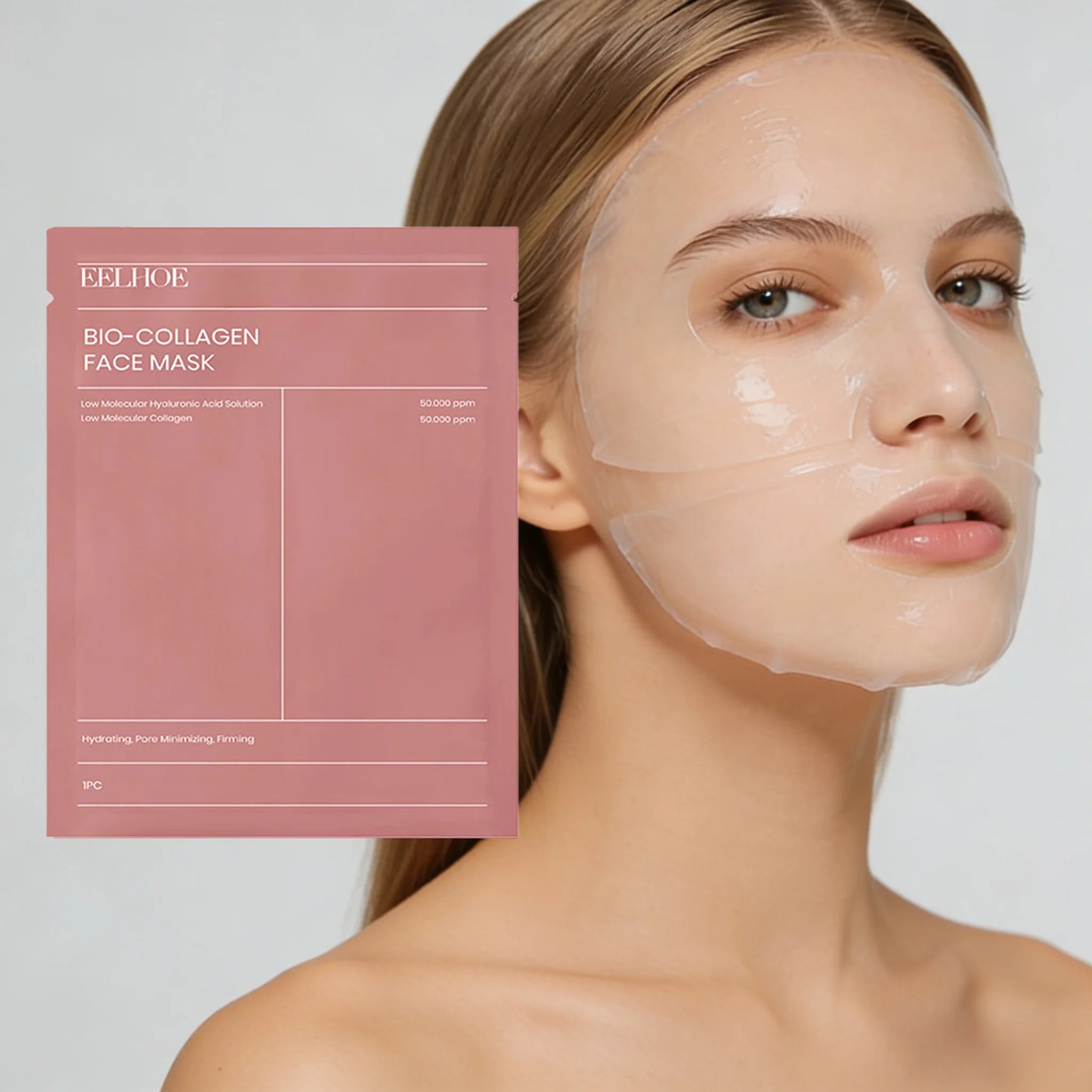 Bio Collagen Face Mask — Deep Hydrating & Pore Minimizing (3, 5 or 10 Pack)