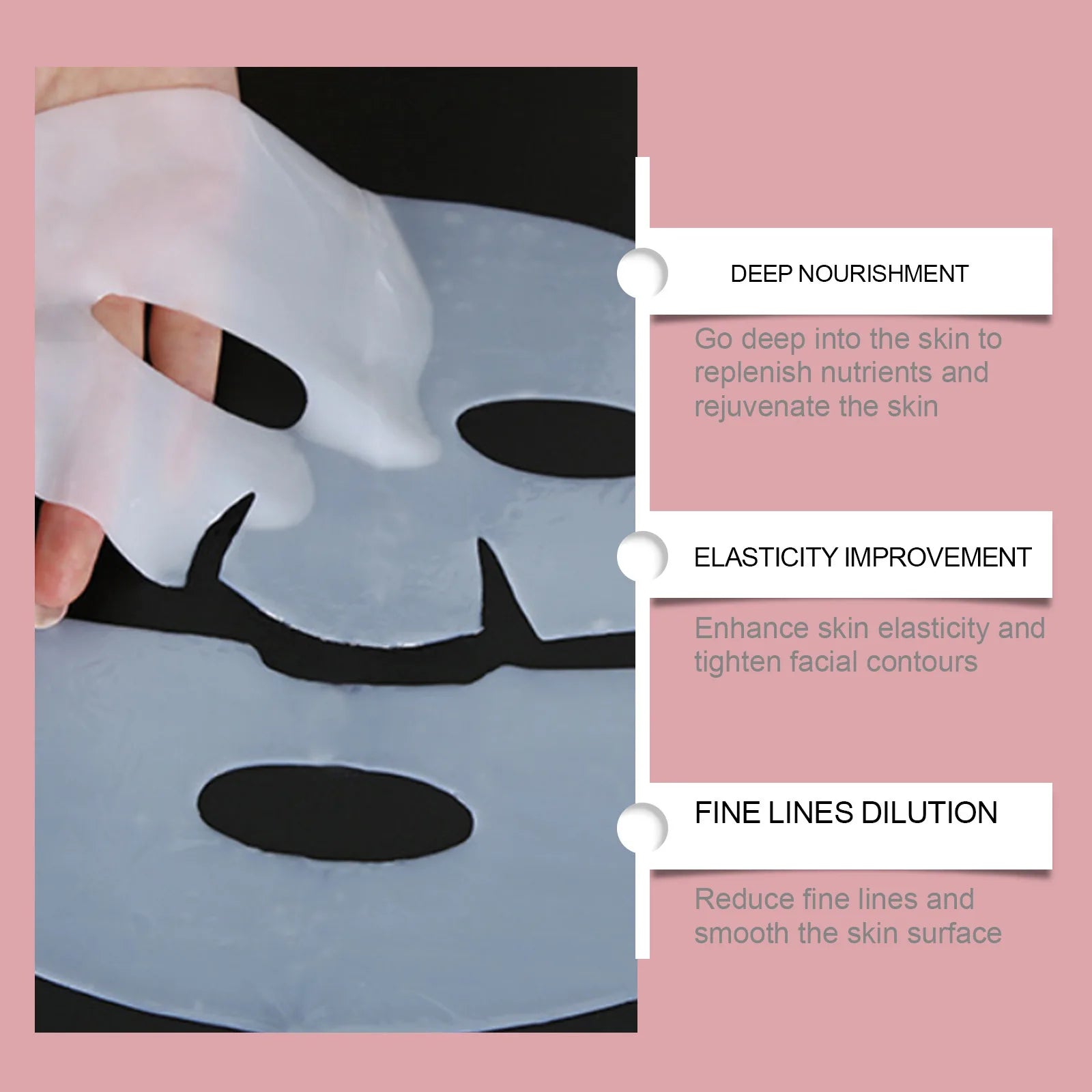 Bio Collagen Face Mask — Deep Hydrating & Pore Minimizing (3, 5 or 10 Pack)