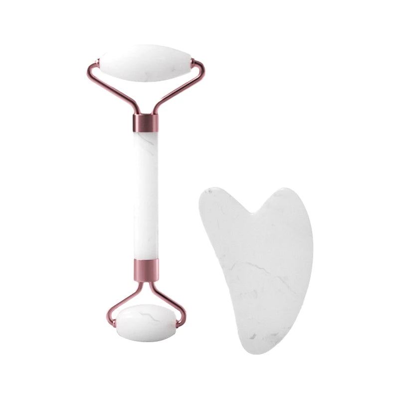 Facial Massage Roller — Face, Neck & Eye Scraping Tool