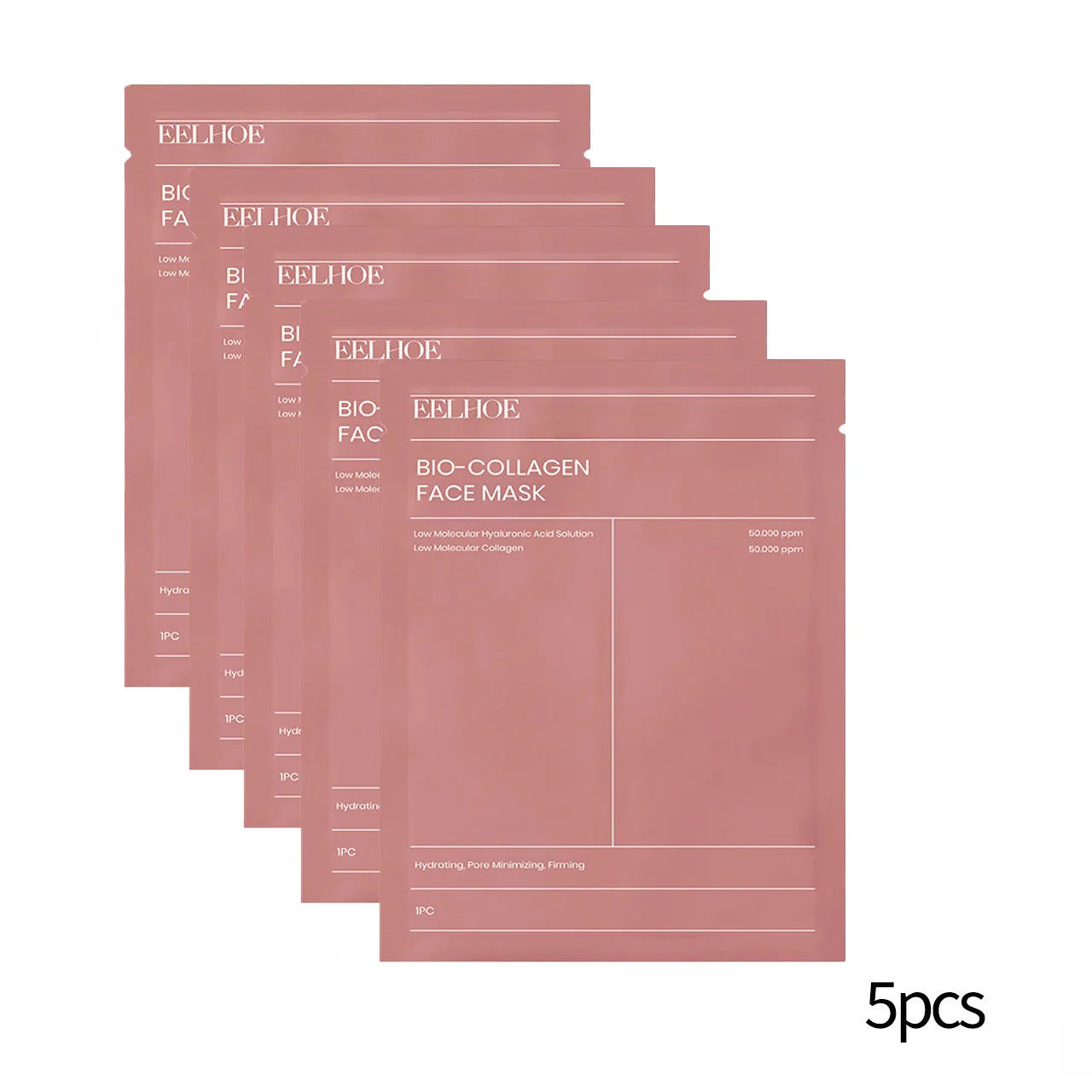 Bio Collagen Face Mask — Deep Hydrating & Pore Minimizing (3, 5 or 10 Pack)
