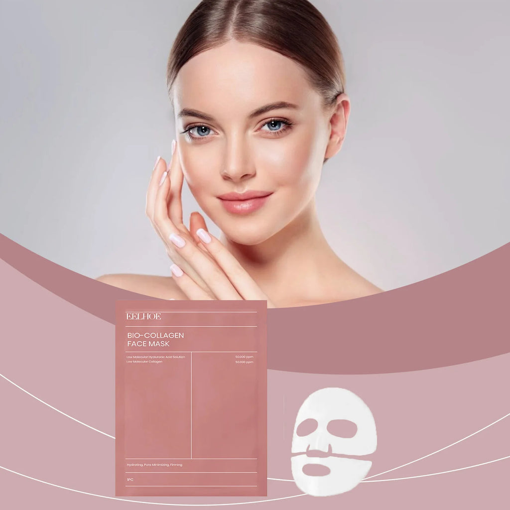 Bio Collagen Face Mask — Deep Hydrating & Pore Minimizing (3, 5 or 10 Pack)