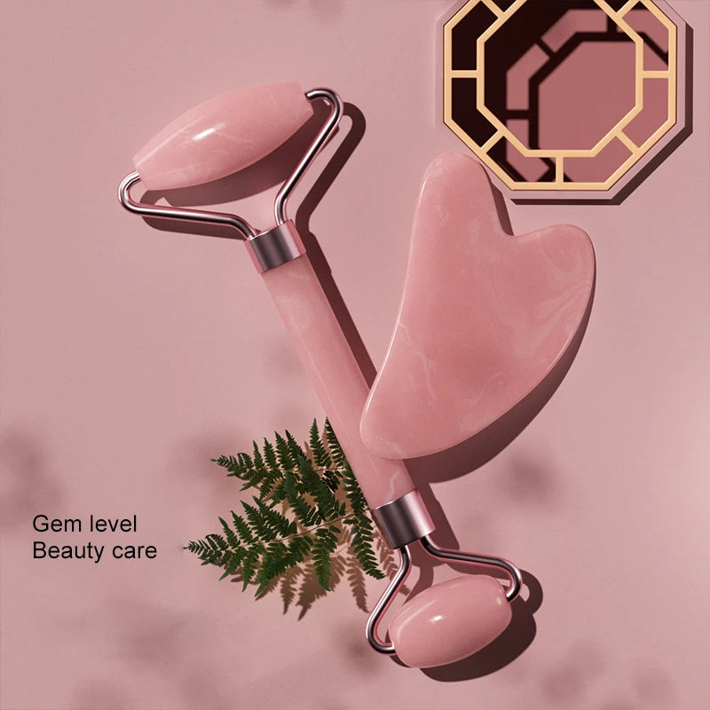 Facial Massage Roller — Face, Neck & Eye Scraping Tool